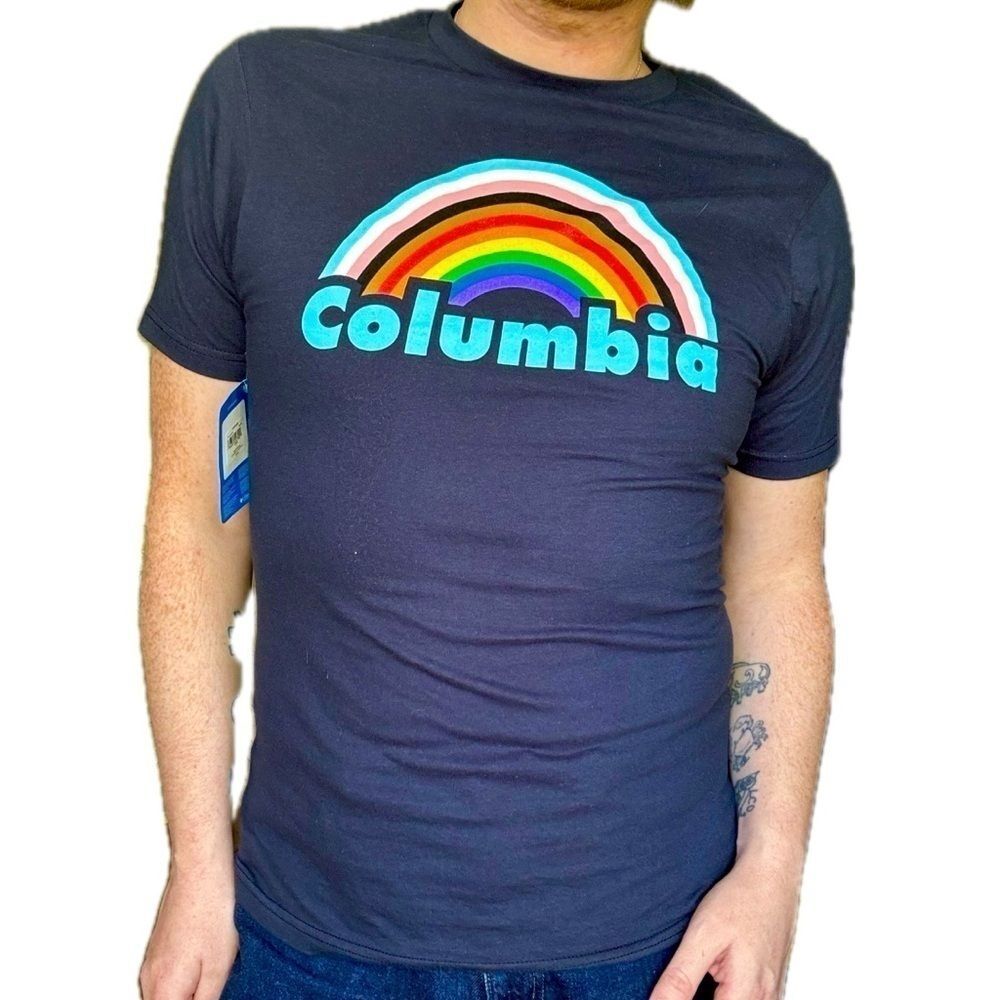 Columbia - Rainbow Diversity T- Shirt Size Small